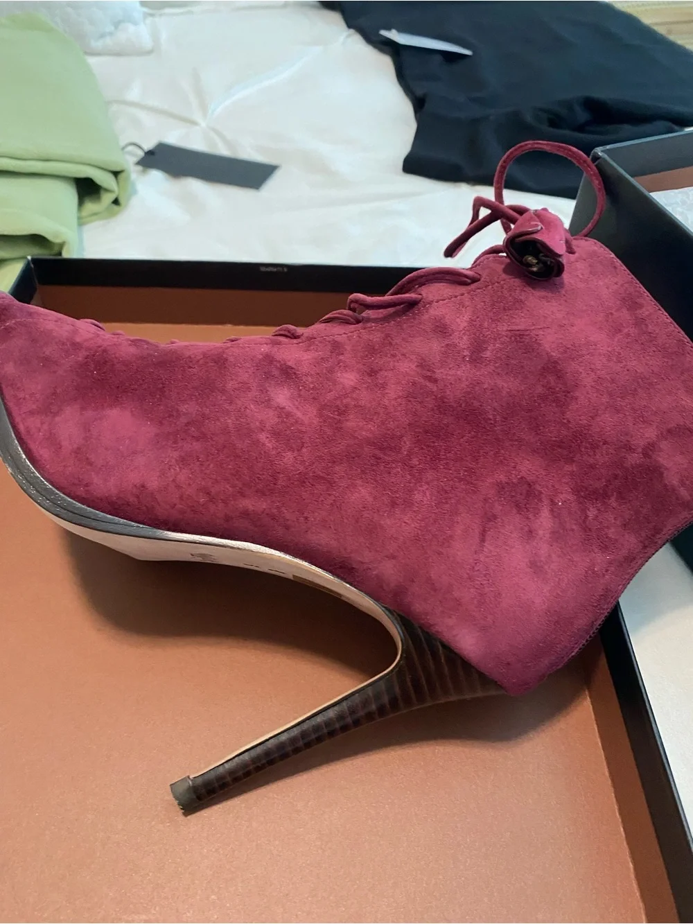 Coach gladiator peep toe